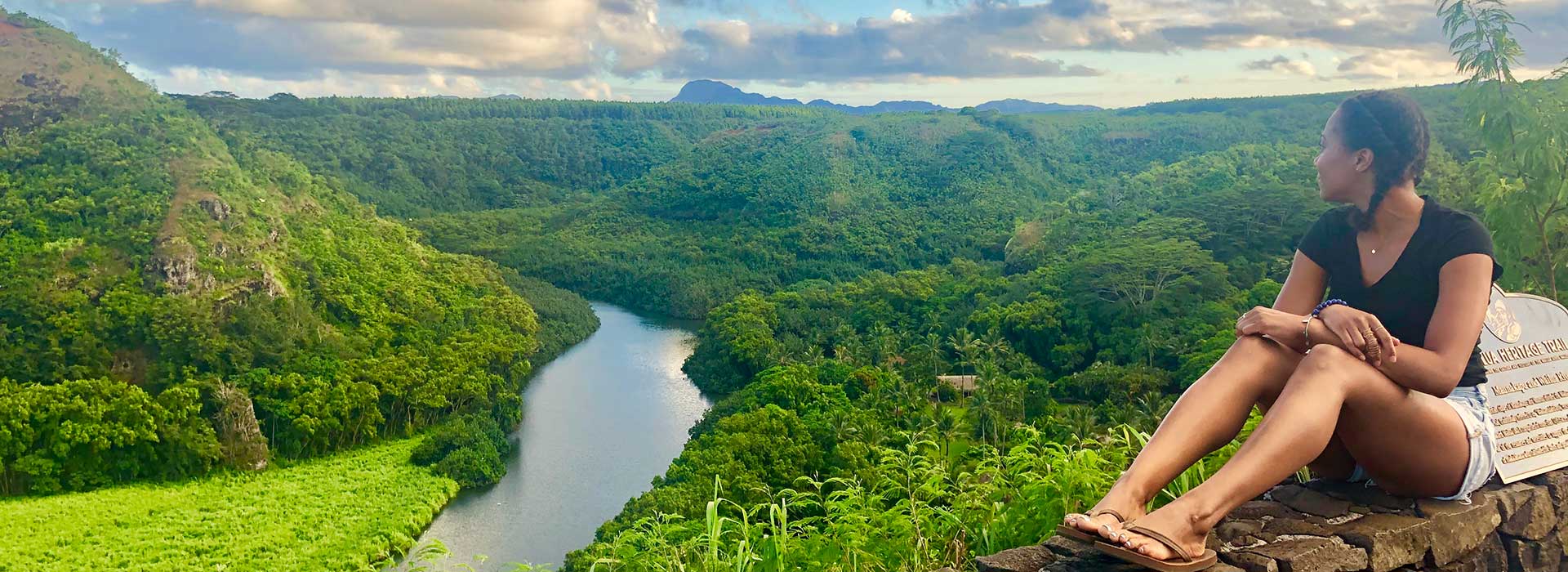 Travel Nurse taking in nature's beauty